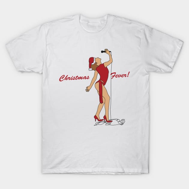 Kylie Minogue Christmas Fever T-Shirt by popmoments